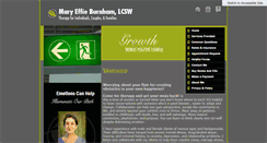 Desktop Screenshot of maryeffietherapy.com